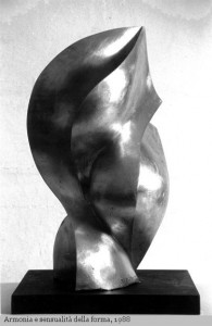 Armonia e sensualita della forma, 1988 Bronzo, cm 46